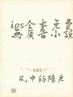 ios全本免费无广告小说app