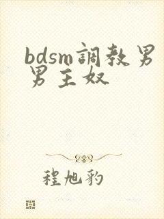 bdsm调教男男主奴