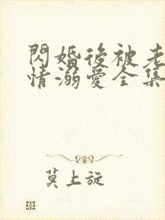 闪婚后被老公深情溺爱全集