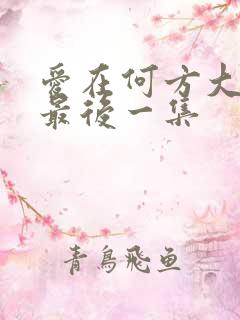 爱在何方大结局最后一集