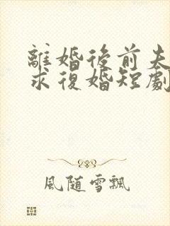 离婚后前夫哭着求复婚短剧全集