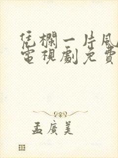 凭栏一片风云起电视剧免费看