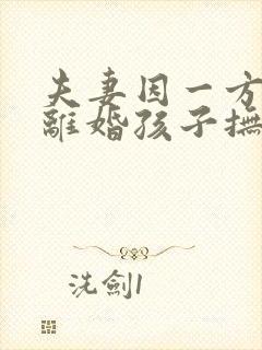 夫妻因一方出轨离婚孩子抚养权怎么判定