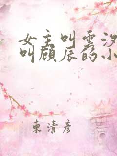 女主叫云汐男主叫顾辰的小说