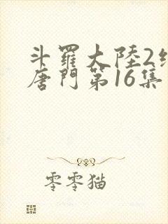 斗罗大陆2绝世唐门第16集