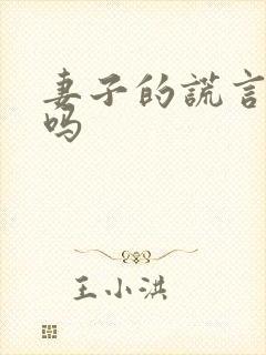 妻子的谎言好看吗