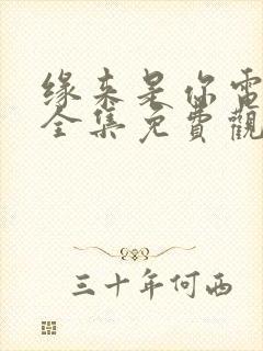 缘来是你电视剧全集免费观看高清