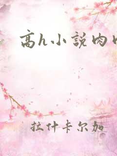 高h小说肉肉
