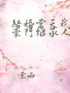 结婚当天我成了豪门继承人短剧