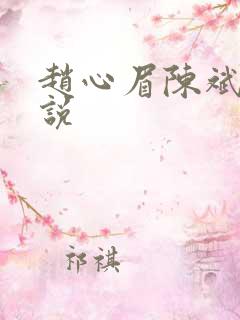 赵心眉陈斌的小说