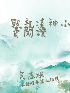 战龙凌神小说免费阅读