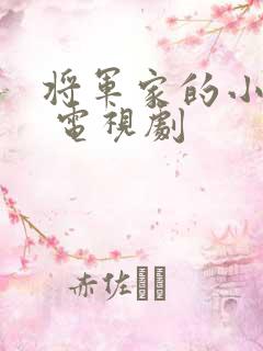 将军家的小娘子 电视剧