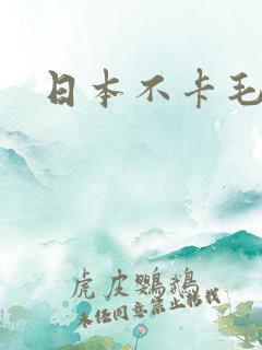 日本不卡毛片