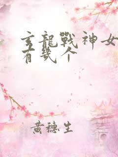 玄龙战神女主角有几个