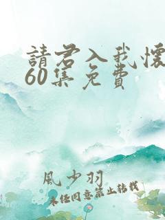 请君入我怀1~60集免费