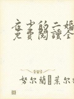 夜少的二婚新妻免费阅读全集