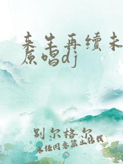 来生再续未了情原唱dj