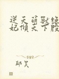 逆天萌兽绝世妖妃倾天下殷念