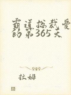 霸道总裁爱上我的第365天