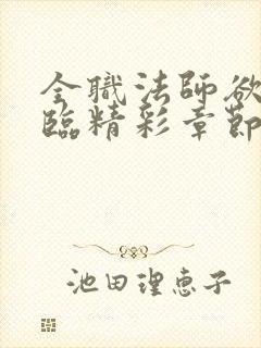 全职法师欲魔降临精彩章节