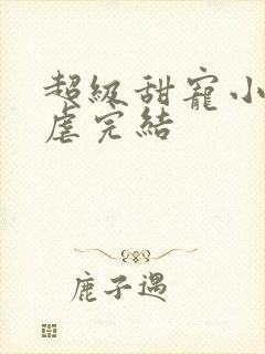 超级甜宠小说无虐完结