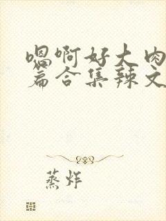 嗯啊好大肉肉短篇合集辣文