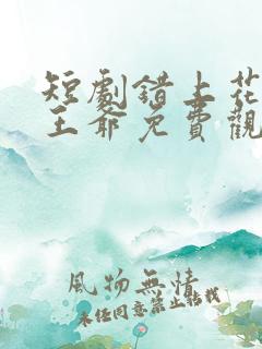 短剧错上花轿嫁王爷免费观看