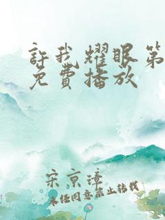 许我耀眼第7集免费播放