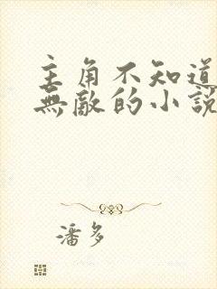 主角不知道自己无敌的小说