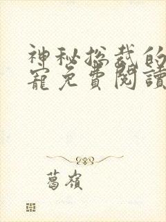 神秘总裁的心尖宠免费阅读