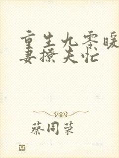 重生九零暖婚甜妻撩夫忙