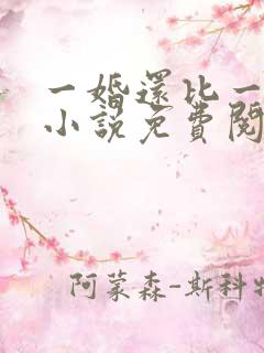 一婚还比一婚高小说免费阅读