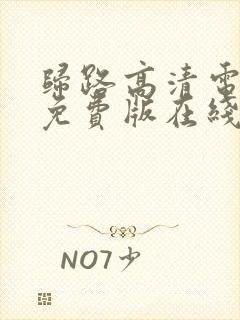 归路高清电视剧免费版在线观看全集