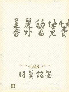 美丽的他4婚后番外篇免费