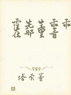 霍先生乖乖宠我在哪里看