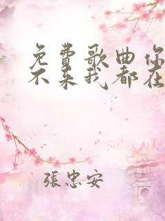 免费歌曲你来与不来我都在等你