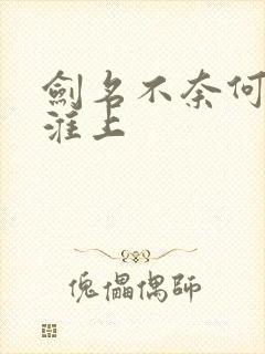 剑名不奈何by淮上