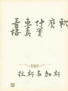 看车什么软件价格真实