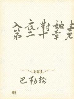 入夜,对她上瘾第二十章免费阅读