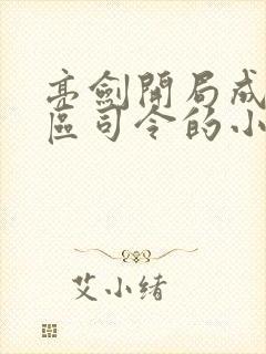 亮剑开局成为军区司令的小说