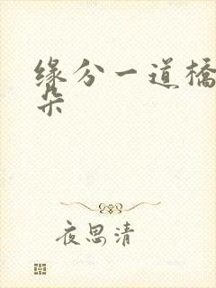 缘分一道桥 阿朵