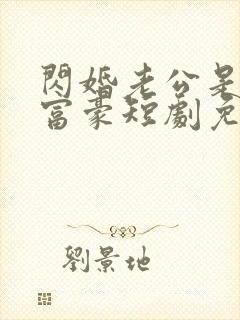 闪婚老公是超级富豪短剧免费观看