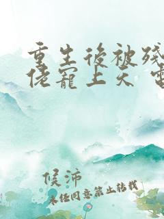 重生后被残疾大佬宠上天 电子书下载txt