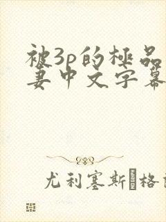 被3p的极品人妻中文字幕