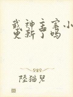 武神主宰小说不更新了吗