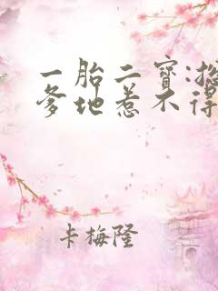 一胎二宝:总裁爹地惹不得 三宝妖娆