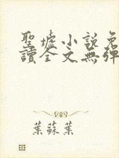 圣墟小说免费阅读全文无弹窗