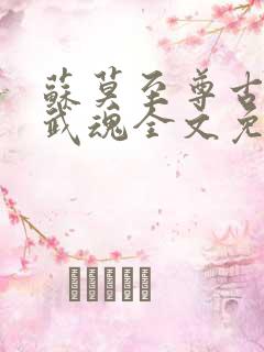 苏莫至尊古蓝夕武魂全文免费阅读