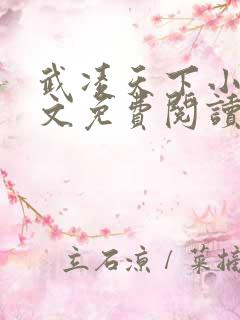 武凌天下小说全文免费阅读