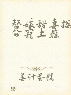 替嫁甜妻总裁老公宠上瘾